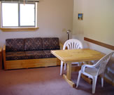 A picture of the living and dining area