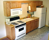 A picture of the kitchen