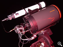 A picture of the Dome 1 telescope